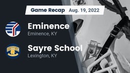 Recap: Eminence  vs. Sayre School 2022