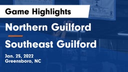 Northern Guilford  vs Southeast Guilford  Game Highlights - Jan. 25, 2022