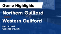 Northern Guilford  vs Western Guilford  Game Highlights - Feb. 8, 2022