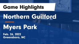 Northern Guilford  vs Myers Park Game Highlights - Feb. 26, 2022