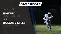 Recap: Howard  vs. Oakland Mills  2015