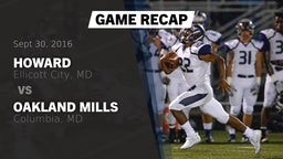 Recap: Howard  vs. Oakland Mills  2016