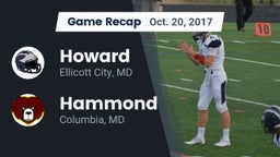 Recap: Howard  vs. Hammond 2017