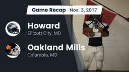 Recap: Howard  vs. Oakland Mills  2017