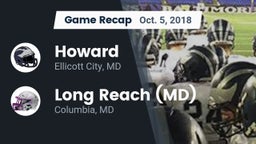 Recap: Howard  vs. Long Reach  (MD) 2018