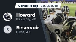 Recap: Howard  vs. Reservoir  2018