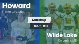 Matchup: Howard vs. Wilde Lake  2019