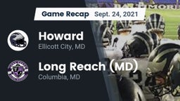 Recap: Howard  vs. Long Reach  (MD) 2021