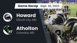 Recap: Howard  vs. Atholton  2023
