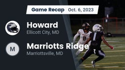 Recap: Howard  vs. Marriotts Ridge  2023