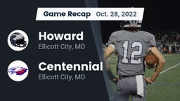 Recap: Howard  vs. Centennial  2022