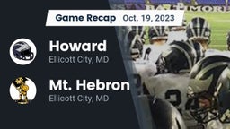 Recap: Howard  vs. Mt. Hebron  2023