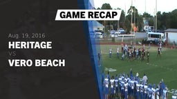 Recap: Heritage  vs. Vero Beach  2016