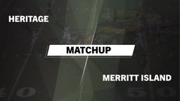 Matchup: Heritage vs. Merritt Island  2016