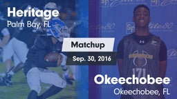 Matchup: Heritage vs. Okeechobee  2016