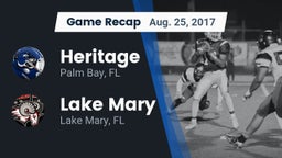 Recap: Heritage  vs. Lake Mary  2017