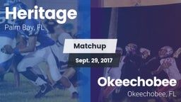Matchup: Heritage vs. Okeechobee  2017