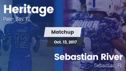 Matchup: Heritage vs. Sebastian River  2017