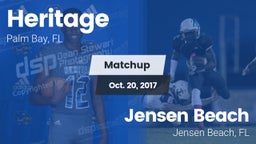 Matchup: Heritage vs. Jensen Beach  2017
