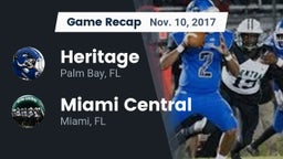 Recap: Heritage  vs. Miami Central  2017