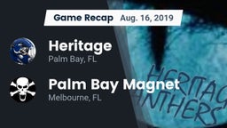 Recap: Heritage  vs. Palm Bay Magnet  2019