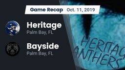 Recap: Heritage  vs. Bayside  2019