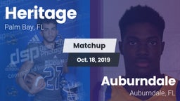 Matchup: Heritage vs. Auburndale  2019