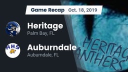 Recap: Heritage  vs. Auburndale  2019