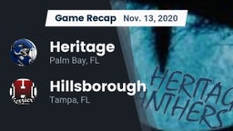 Recap: Heritage  vs. Hillsborough  2020