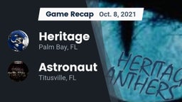 Recap: Heritage  vs. Astronaut  2021