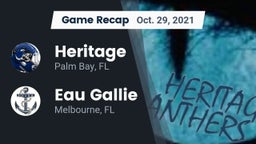Recap: Heritage  vs. Eau Gallie  2021