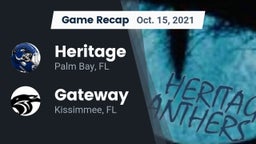 Recap: Heritage  vs. Gateway  2021