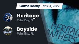 Recap: Heritage  vs. Bayside  2022