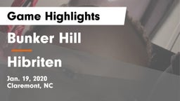 Bunker Hill  vs Hibriten  Game Highlights - Jan. 19, 2020