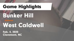 Bunker Hill  vs West Caldwell Game Highlights - Feb. 4, 2020