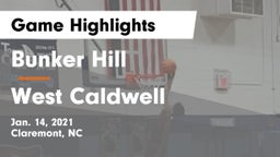 Bunker Hill  vs West Caldwell  Game Highlights - Jan. 14, 2021