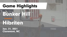 Bunker Hill  vs Hibriten  Game Highlights - Jan. 21, 2021