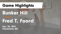 Bunker Hill  vs Fred T. Foard  Game Highlights - Jan. 26, 2021
