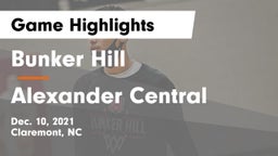 Bunker Hill  vs Alexander Central Game Highlights - Dec. 10, 2021