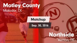 Matchup: Motley County vs. Northside  2016