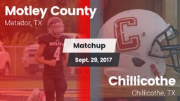 Matchup: Motley County vs. Chillicothe  2017