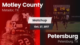 Matchup: Motley County vs. Petersburg  2017