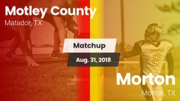 Matchup: Motley County vs. Morton  2018