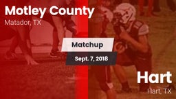 Matchup: Motley County vs. Hart  2018