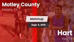 Matchup: Motley County vs. Hart  2019