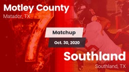 Matchup: Motley County vs. Southland  2020