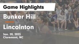 Bunker Hill  vs Lincolnton  Game Highlights - Jan. 20, 2023