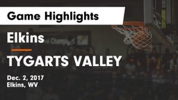 Elkins  vs TYGARTS VALLEY Game Highlights - Dec. 2, 2017