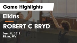 Elkins  vs ROBERT C BRYD Game Highlights - Jan. 11, 2018