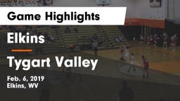 Elkins  vs Tygart Valley Game Highlights - Feb. 6, 2019